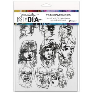 RANGER DINA WAKLEY TINIES SET 2 TRANSPARANCIES