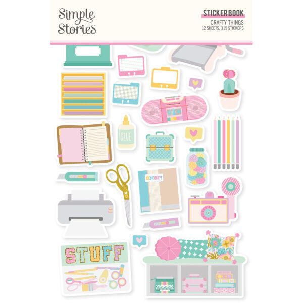 Simple Stories Crafty Things Sticker Book Simple Stories Crafty Things Sticker Book