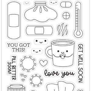Doodlebug Happy Healing Doodle Stamps