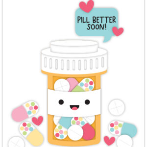 Doodlebug Happy Healing Pill Better Doodle Cuts