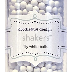 Doodlebug Ball Shakers Lily White