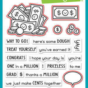 Lawn Fawn Die How You Bean? Money Add-on