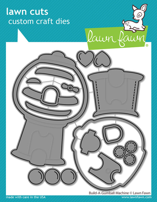 Lawn Fawn Die Build-a-gumball Machine