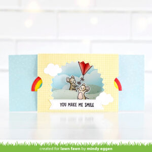 Lawn Fawn Die Ta-da! Diorama! Sunburst Window Add-on