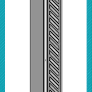 Lawn Fawn Die Diagonal Stripes Border