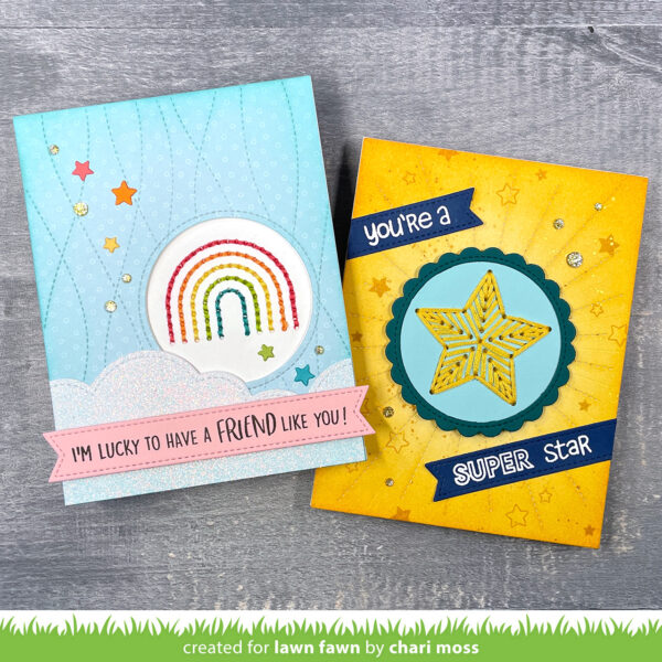 Lawn Fawn Die Embroidery Hoop Window and Frame Add-on