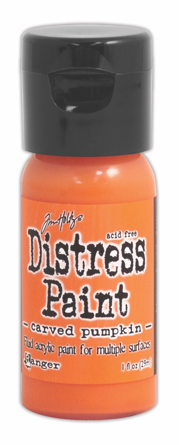 Ranger Tim Holtz Distress Paint Carved Pumpkin