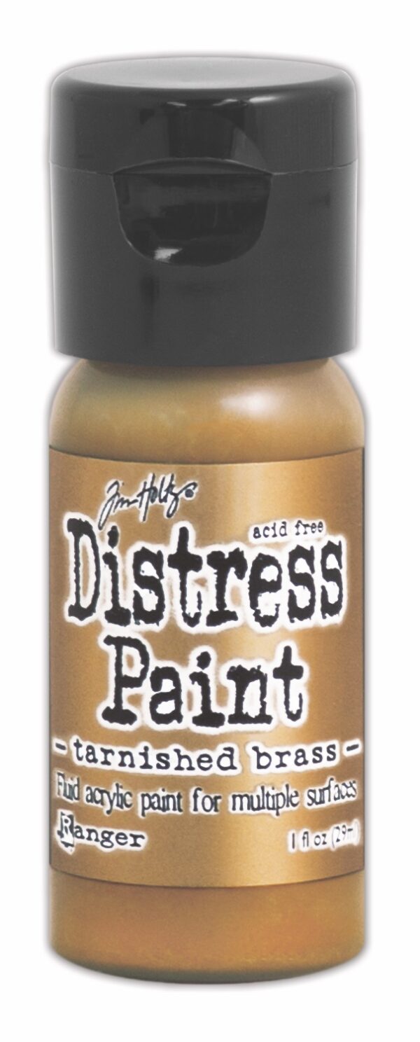 Ranger Tim Holtz Distress Paint Tarnished Brass Ranger Tim Holtz Distress Paint Tarnished Brass
