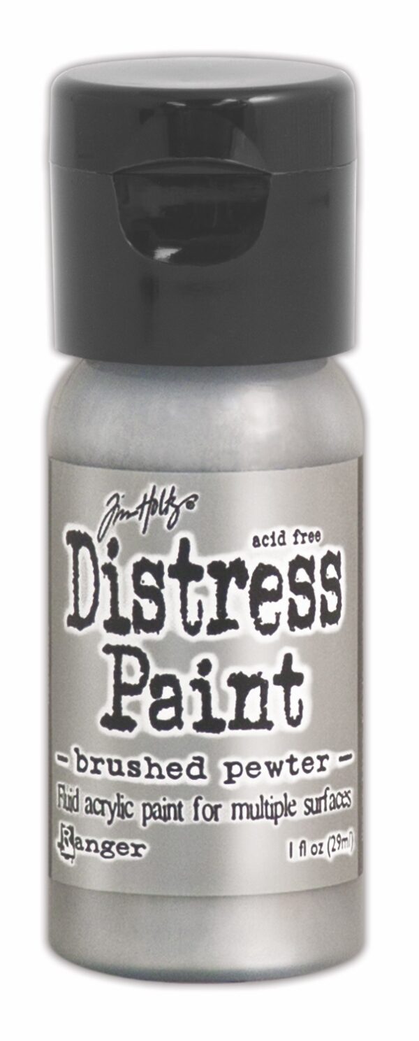 Ranger Tim Holtz Distress Paint Brushed Pewter