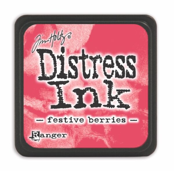 Ranger Tim Holtz Distress Ink Pad Mini Festive Berries Ranger Tim Holtz Distress Ink Pad Mini Festive Berries