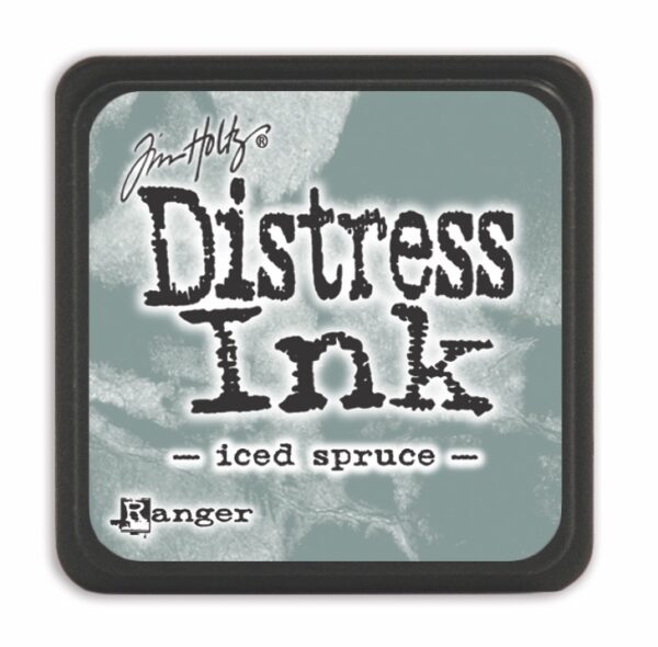 Ranger Tim Holtz Distress Ink Pad Mini Iced Spruce Ranger Tim Holtz Distress Ink Pad Mini Iced Spruce