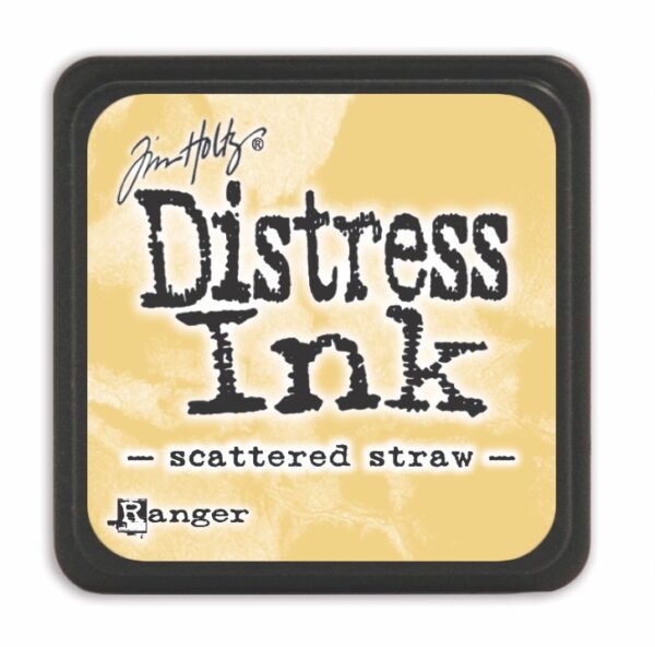 Ranger Tim Holtz Distress Ink Pad Mini Scattered Straw Ranger Tim Holtz Distress Ink Pad Mini Scattered Straw