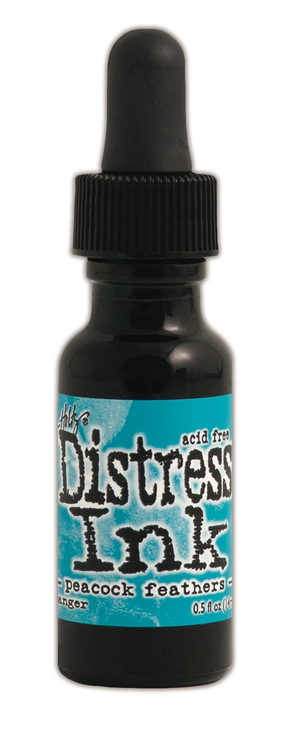 Ranger Tim Holtz Distress Reinker Peacock Feathers