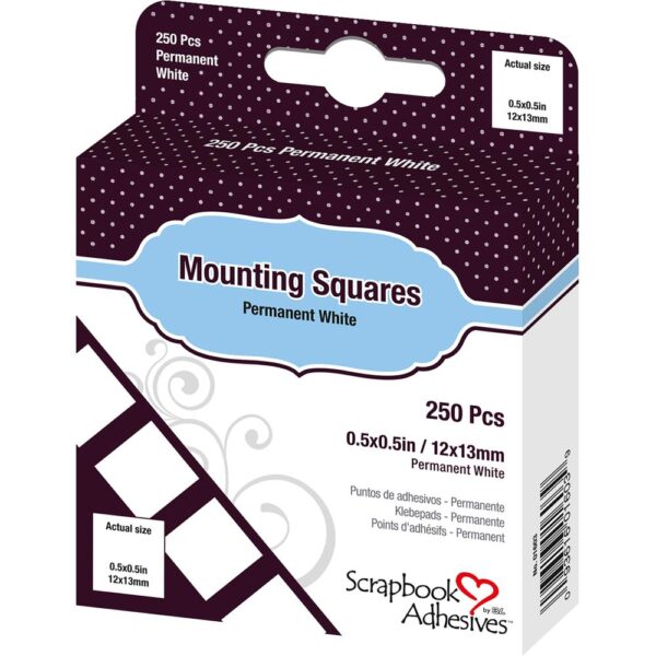 3L MOUNTING SQUARES 250/PK