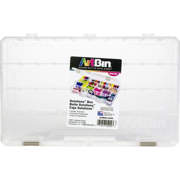 ART BIN SOLUTIONS CLEAR ART BIN SOLUTIONS CLEAR