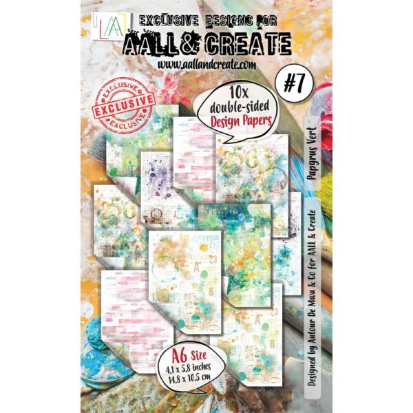 AALL & CREATE PAPER A6 PAPYRUS VERT AALL & CREATE PAPER A6 PAPYRUS VERT