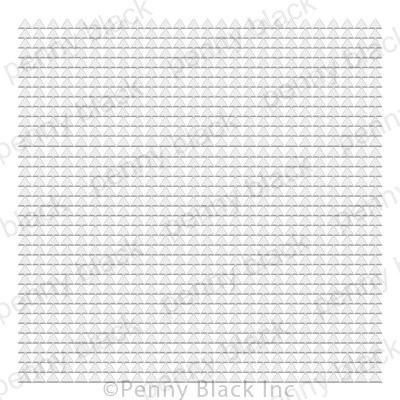 Penny Black Embossing Folder Triangle Pattern Penny Black Embossing Folder Triangle Pattern
