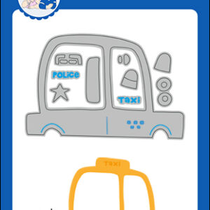 Whimsy Die Comic Car