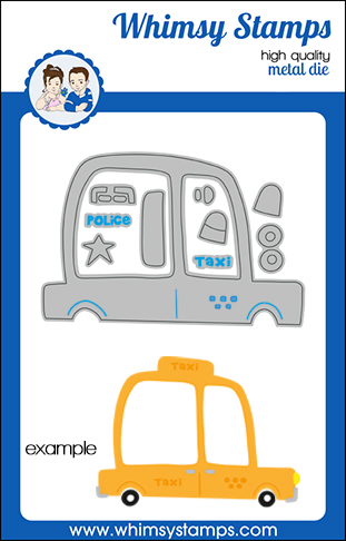 Whimsy Die Comic Car Whimsy Die Comic Car
