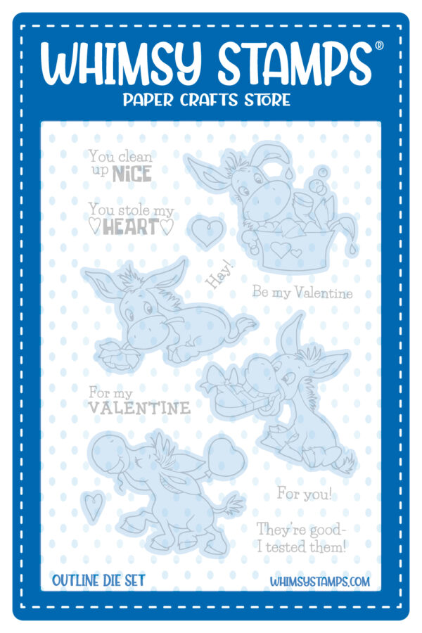 Whimsy Die Donkey Love Whimsy Die Donkey Love