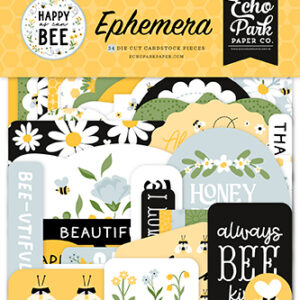 Echo Park Happy As Can Bee Ephemera