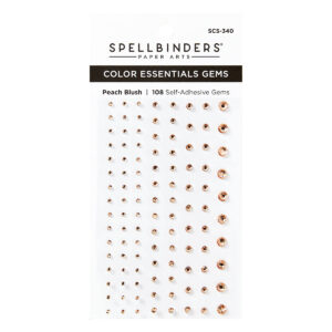 Spellbinders Gem Peach Blush