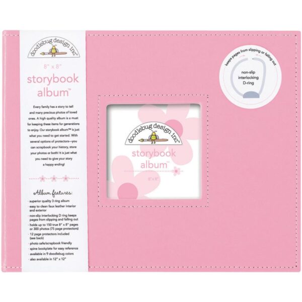 DOODLEBUG 8X8 ALBUM CUPCAKE DOODLEBUG 8X8 ALBUM CUPCAKE