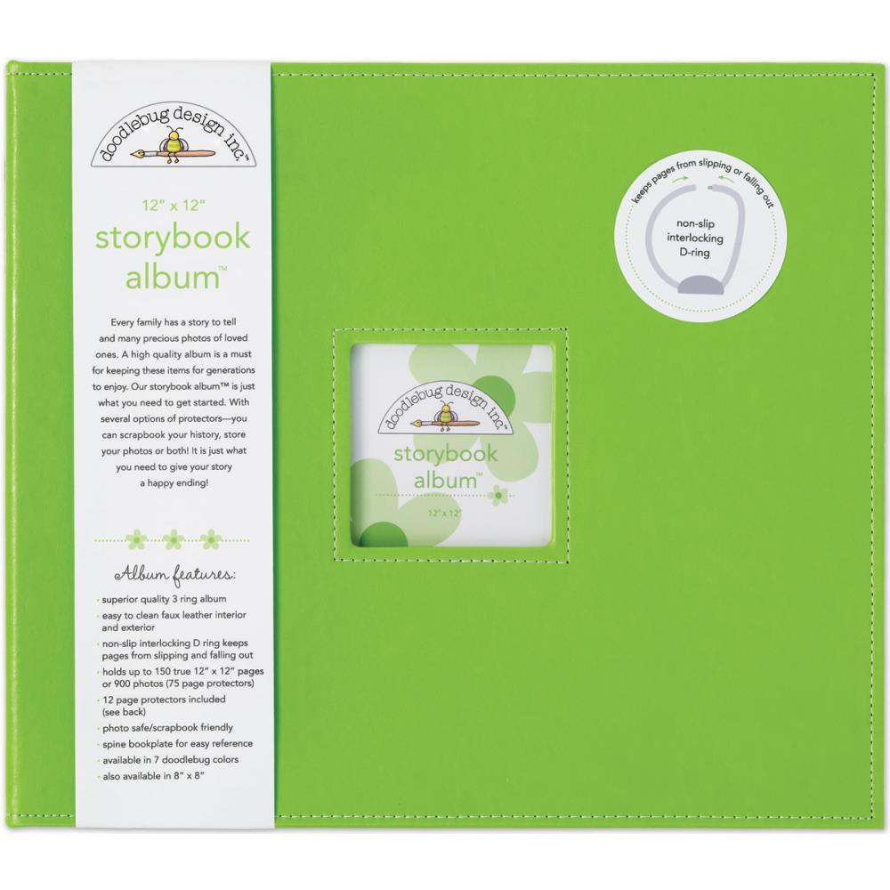 DOODLEBUG 12X12 ALBUM LIMEADE