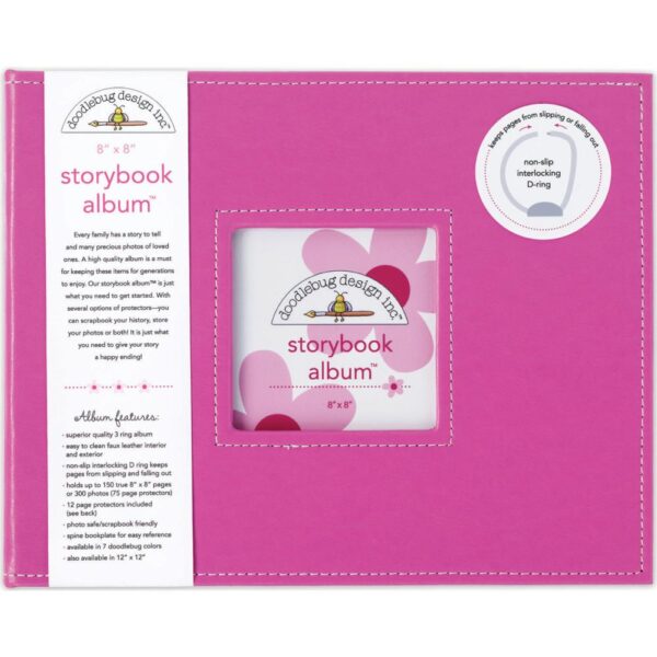 DOODLEBUG 8X8 ALBUM BUBBLEGUM DOODLEBUG 8X8 ALBUM BUBBLEGUM