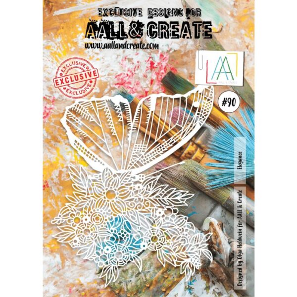AALL & CREATE STENCIL ELEGANCE AALL & CREATE STENCIL ELEGANCE