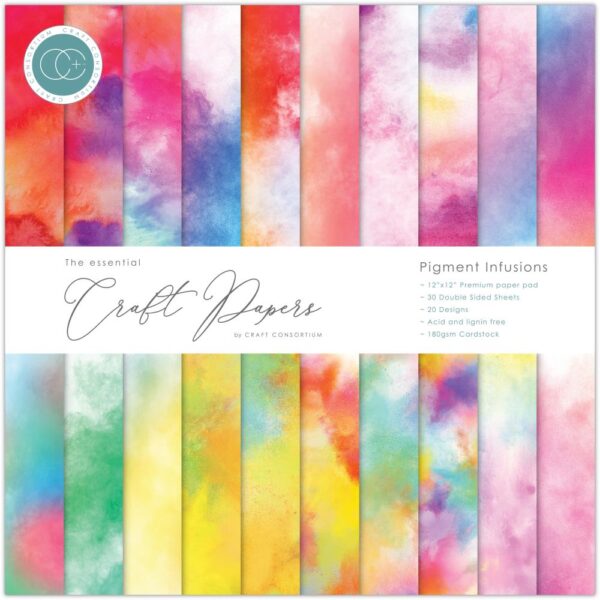 CRAFTERS CONSORTIUM 12X12 PIGMENT INFUSIONS