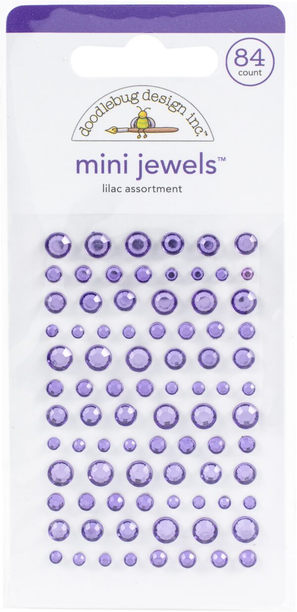 DOODLEBUG MINI JEWELS LILAC DOODLEBUG MINI JEWELS LILAC