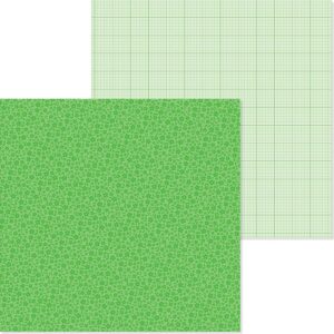 DOODLEBUG 12X12 GRASSHOPPER FLORAL GRAPH