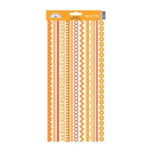DOODLEBUG FANCY FRILLS TANGERINE