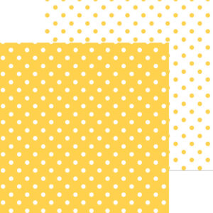 DOODLEBUG 12X12 BUMBLEBEE SWISS DOT
