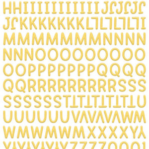 DOODLEBUG ALPHABET SOUP PUFFY BUMBLEBEE