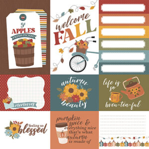 Echo Park Sweater Weather 12X12 Multi Journaling Cards