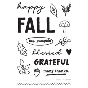 Simple Stories Cider & Donuts Stamps