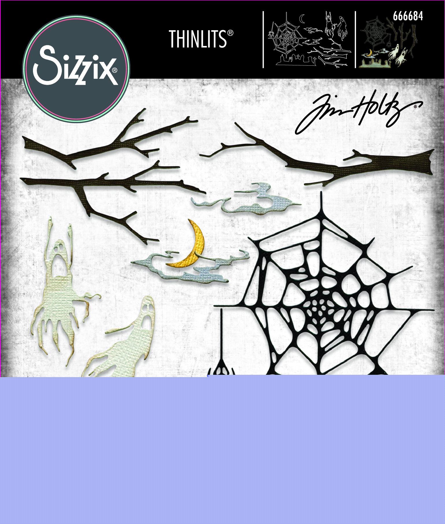 Sizzix Tim Holtz Tim Holtz Thinlits Vault Fright Night