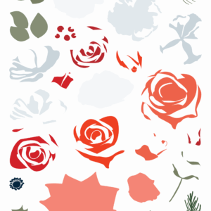 LDRS Stamp Winter Blooms