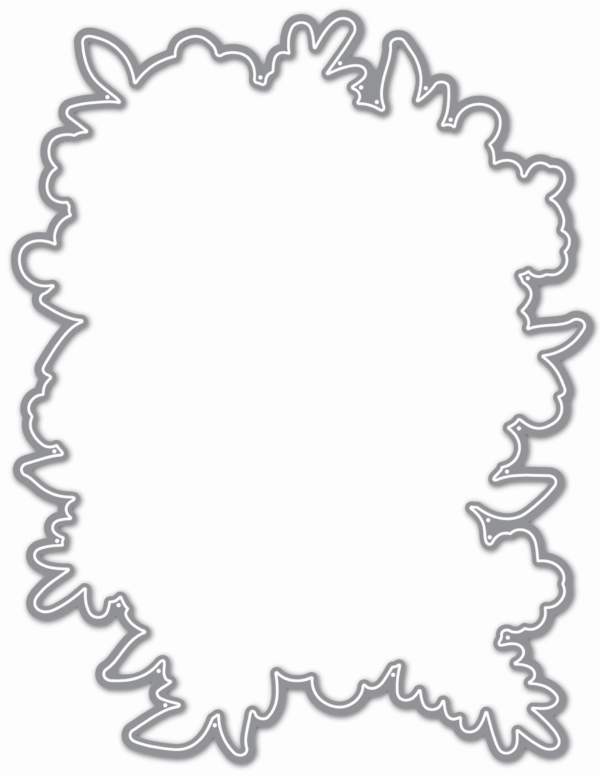 LDRS Die Pine Cone Blooms Coordinating