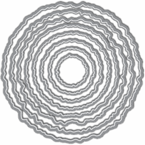 LDRS Die Hand Torn Circles