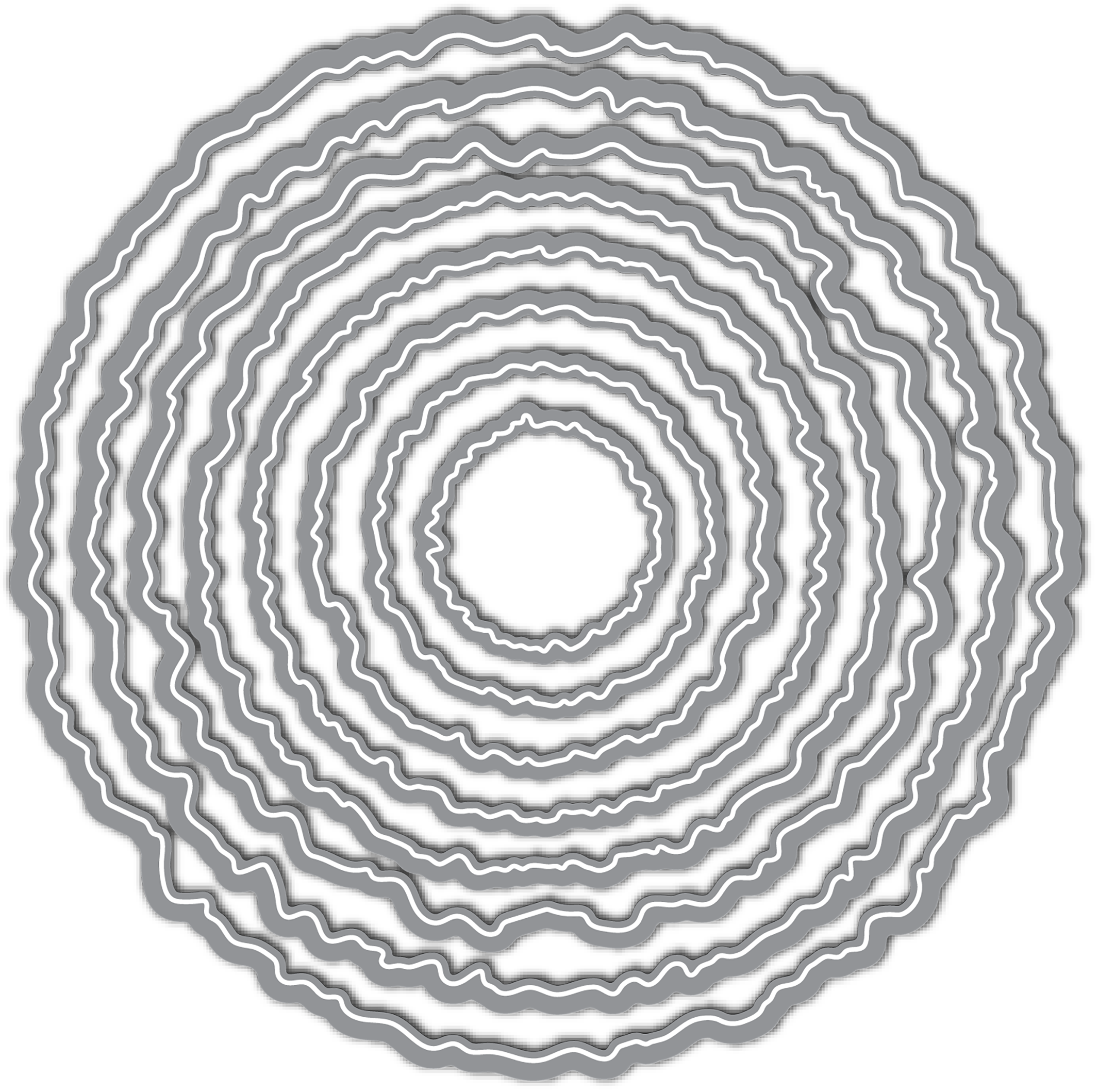 LDRS Die Hand Torn Circles