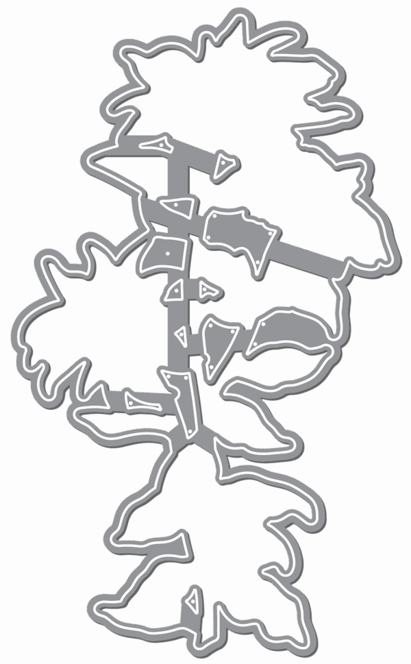 LDRS Die the Christmas Flower