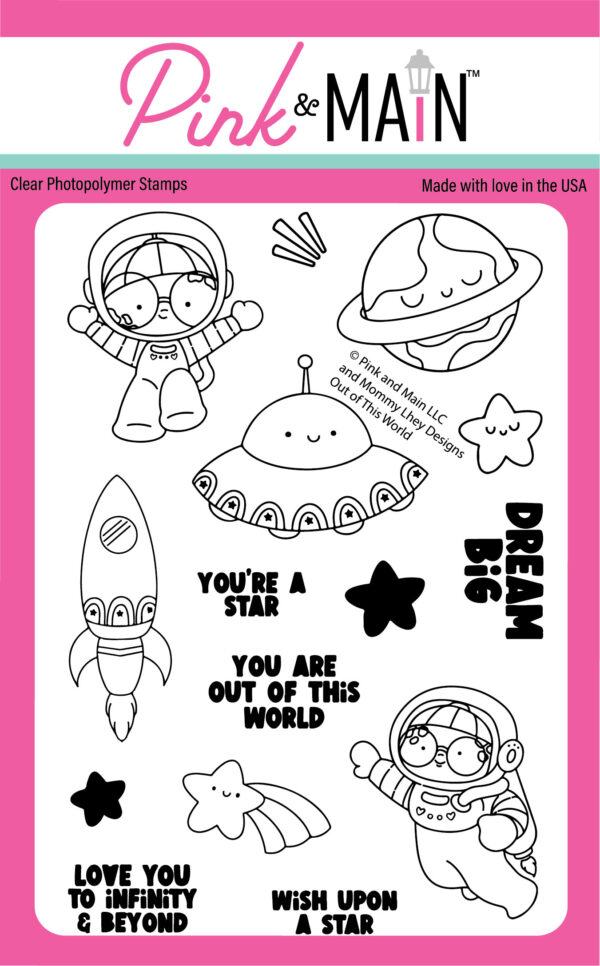 Pink & Main Stamp Out of This World