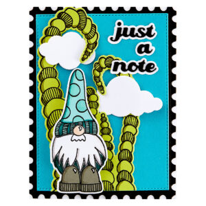 Spellbinders No Place Like Gnome Etched Dies From Stamps & Dies By Dyan Reaveley