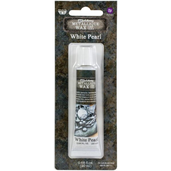 PRIMA FINN METALLIQUE WAX WHITE PEARL PRIMA FINN METALLIQUE WAX WHITE PEARL