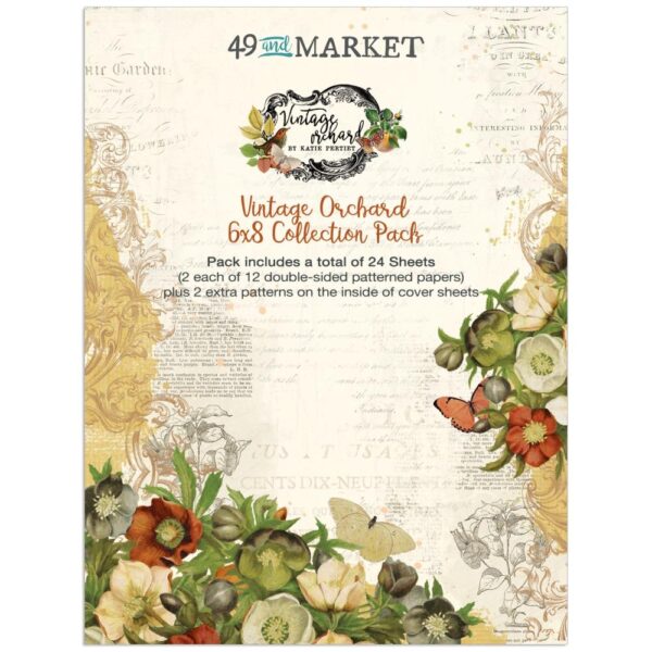 49 & MARKET VINTAGE ORCHARD 6X8 PAPER PAD 49 & MARKET VINTAGE ORCHARD 6X8 PAPER PAD