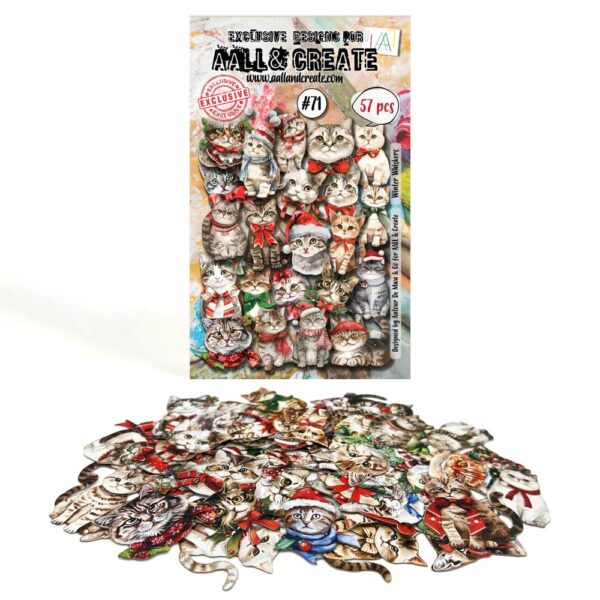AALL & CREATE DIE CUTS WINTER WHISKERS AALL & CREATE DIE CUTS WINTER WHISKERS