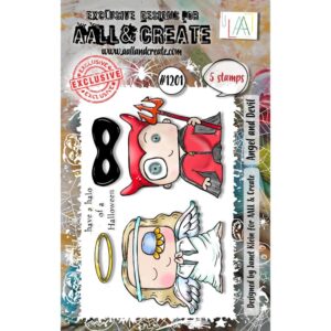 AALL & CREATE STAMP ANGEL AND DEVIL